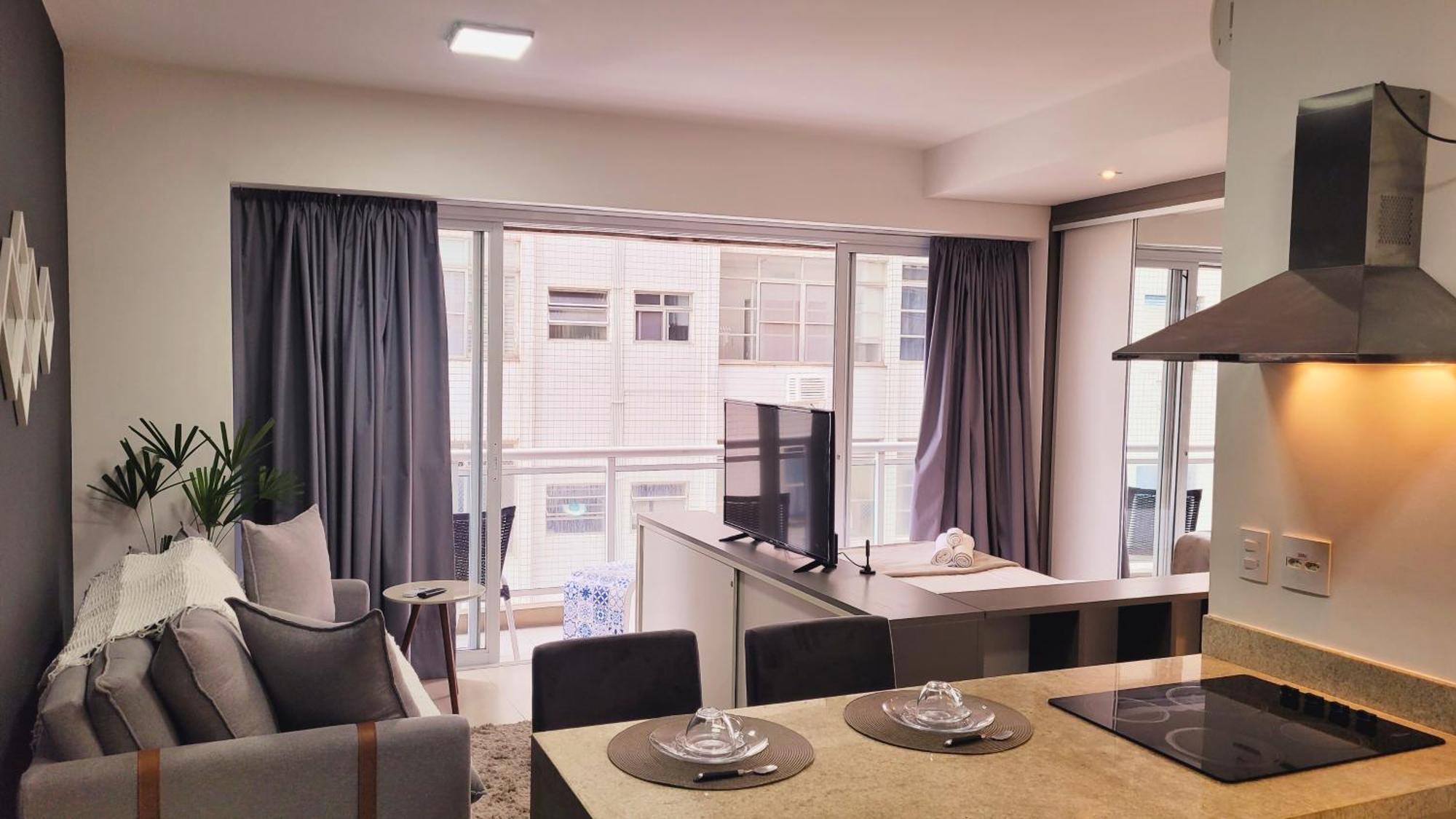 Apartmán Book Santos - Unlimited 618 - Veja E Escute O Mar Exteriér fotografie